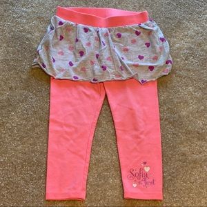 Disney Sophia the First 3t tutu dress & leggings